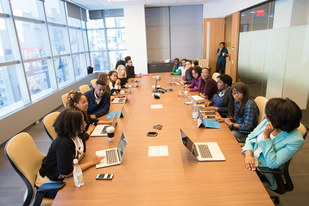 diverse group in boardroom